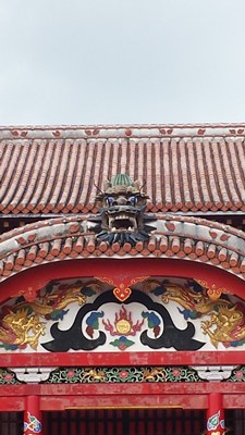 首里城j正殿 2016年