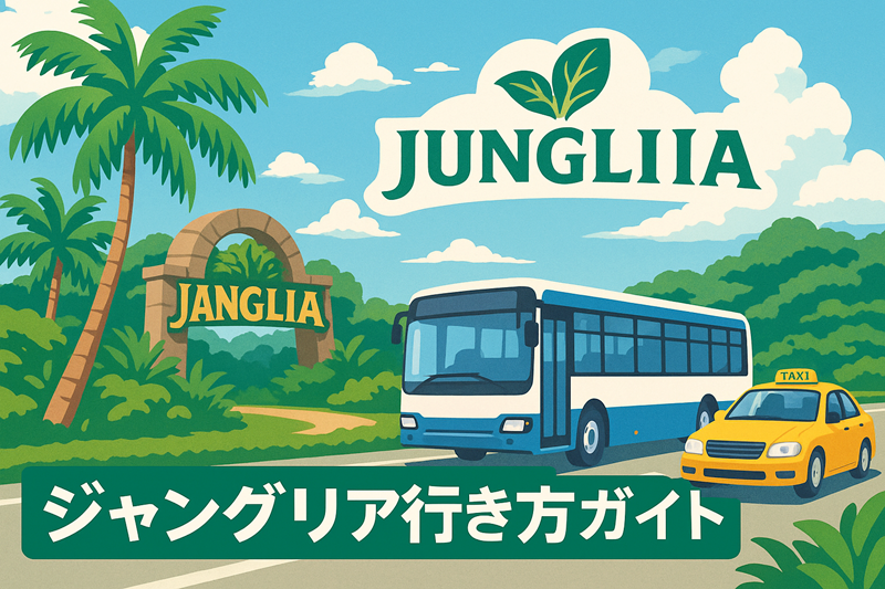ジャングリア　那覇空港からの行き方　イメージ